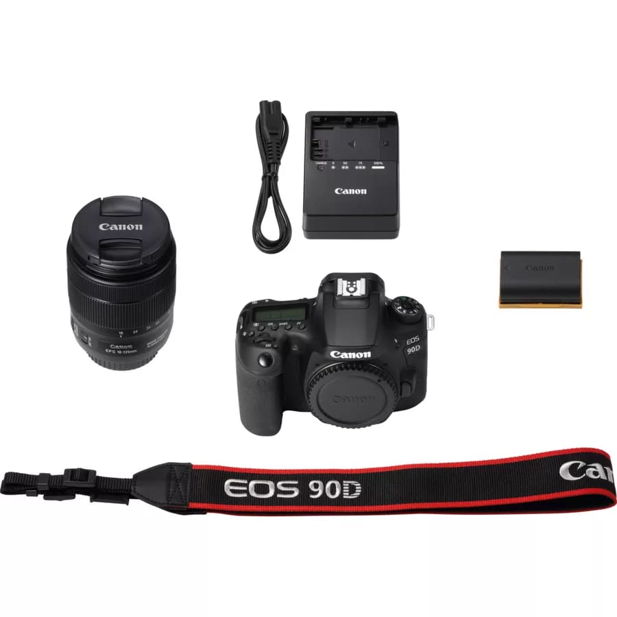 دوربین عکاسی Canon EOS 90D kit EF-S 18-135 IS USM